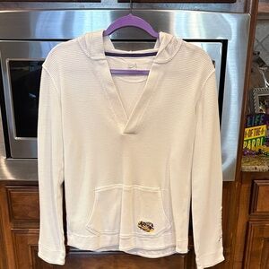 LSU TIGERS Nike White and Purple Team Shirt